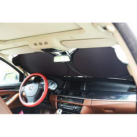  Silver coated Polyester Car Sunshade